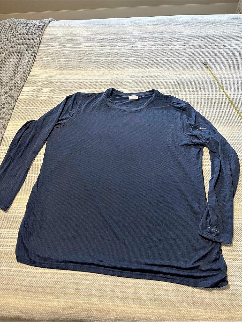 BOGO Columbia Long Sleeve Omni-Wick Tee Blue Size 3x